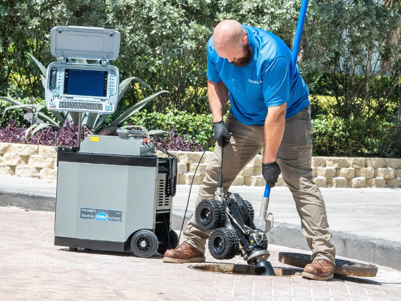 flexitrax C550c Portable Pipe Inspection System